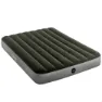 Intex Downy Fiber-tech Dobbel Luftmadrass, Green / grey, 137 x 191 x 25cm