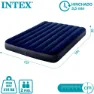 Intex Dura-beam Classic Downy Dobbel Luftmadrass, Blue, 191 x 137 x 25cm