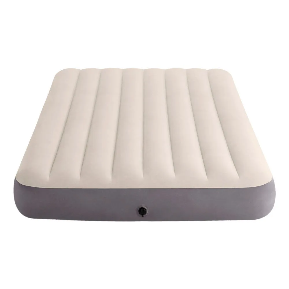 Intex Dura Beam Standard Deluxe Enkel Luftmadrass Intex Dura Beam Standard Deluxe Enkel Luftmadrass