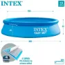 Intex Easy Set 305x61 Cm Basseng unisex, Blue, 305 x 61cm