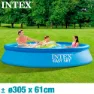 Intex Easy Set 305x61 Cm Basseng unisex, Blue, 305 x 61cm