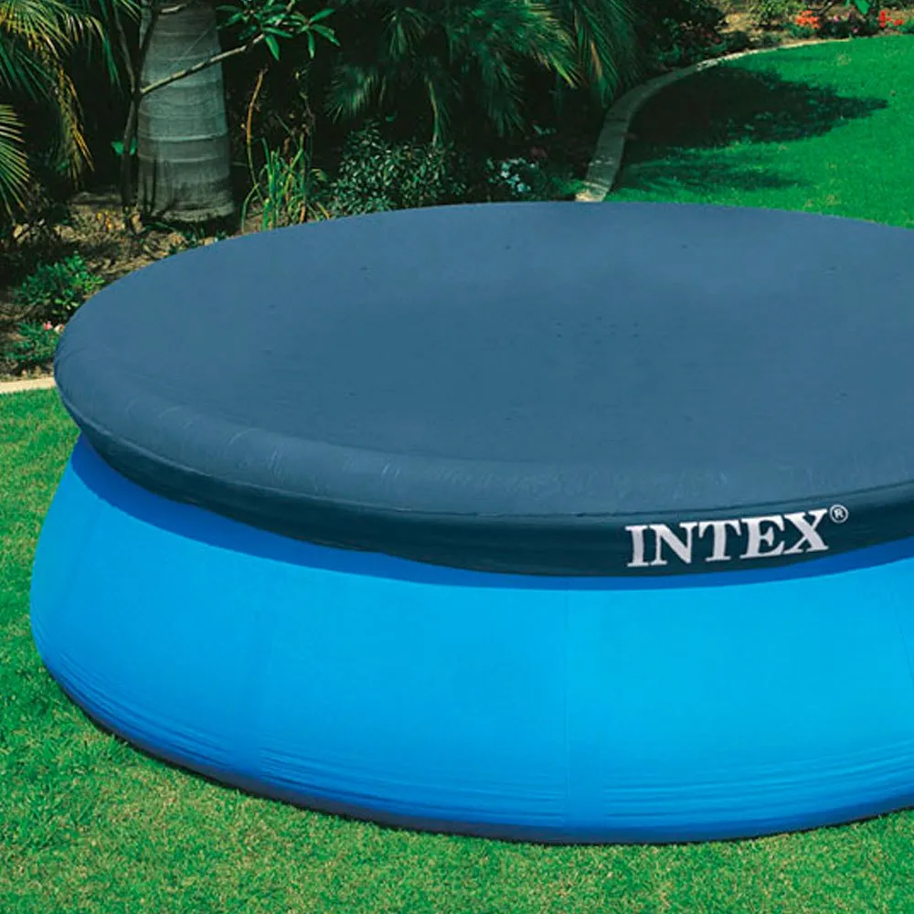 Intex Easy Set Bassengdekke unisex, Blue, 457cm Intex Easy Set Bassengdekke unisex, Blue, 457cm