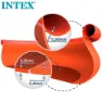 Intex Easy Set Crab Ø183x51cm Rund Oppblåsbar Basseng unisex, Red, 183 x 51cm