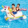 Intex Enhjørning Flyte 163x86 Cm unisex, Multicolour, 163 x 86cm
