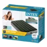 Intex Enkel Luftmadrass Med Vifte Og Fibertech, Multicolor, One Size