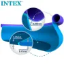Intex Enkel Sett Med Filterpatronpumpe Basseng 244x61 Cm unisex, Blue, 244 x 61cm