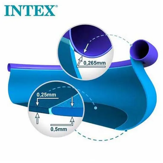 Intex Enkel Sett Med Filterpatronpumpe Basseng 305x61 Cm unisex, Blue, 305 x 61cm