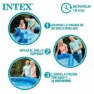 Intex Enkel Sett Med Filterpatronpumpe Basseng 305x61 Cm unisex, Blue, 305 x 61cm