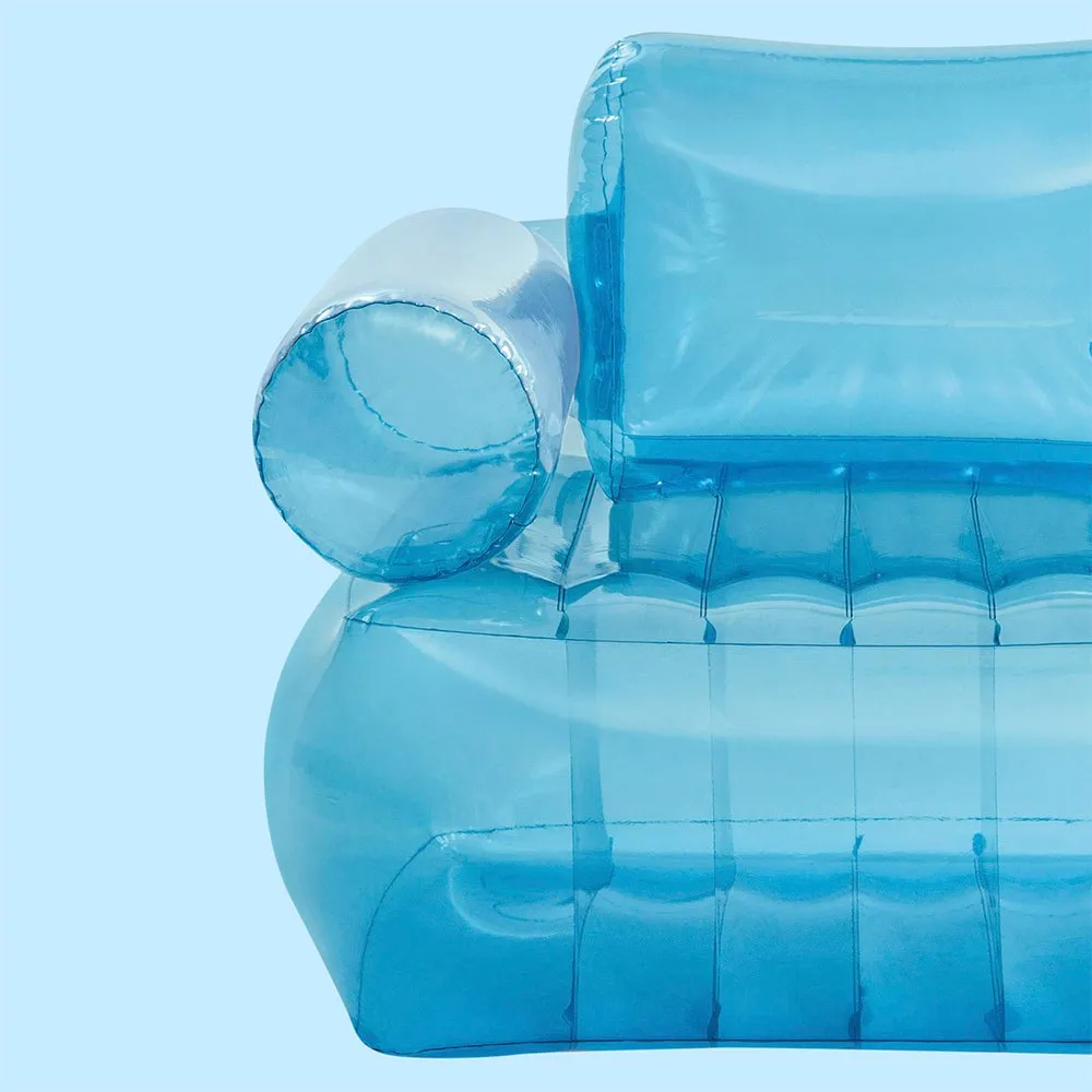 Intex Gjennomsiktig Blå Oppblåsbar Lenestol 109x107x79 Cm, Multicolor, One Size Intex Gjennomsiktig Blå Oppblåsbar Lenestol 109x107x79 Cm, Multicolor, One Size