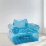 Intex Gjennomsiktig Blå Oppblåsbar Lenestol 109x107x79 Cm, Multicolor, One Size
