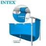 Intex Greywood Prism Premium Ø 549x122 Cm Stål Rundt Overjordisk Basseng, Grey / blue, 24311L