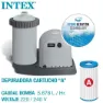 Intex Greywood Prism Premium Ø 549x122 Cm Stål Rundt Overjordisk Basseng, Grey / blue, 24311L
