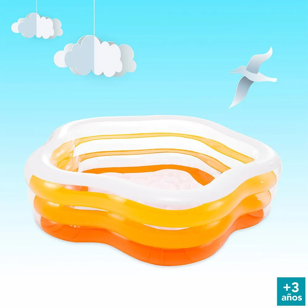 Intex Inflable Basseng unisex, Clear, 466L