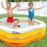 Intex Inflable Basseng unisex, Clear, 466L