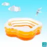 Intex Inflable Basseng unisex, Clear, 466L
