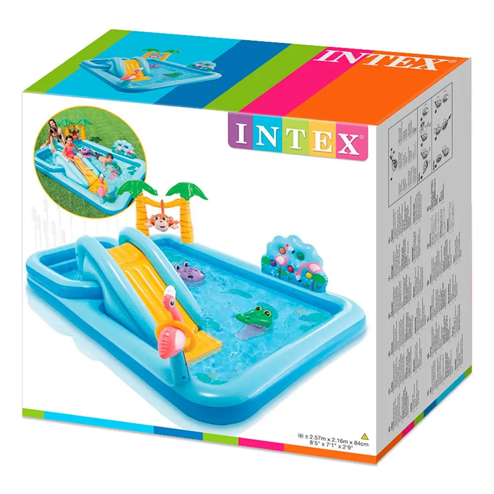 Intex Jungeleventyr Vannlekesenter unisex, Blue, One Size