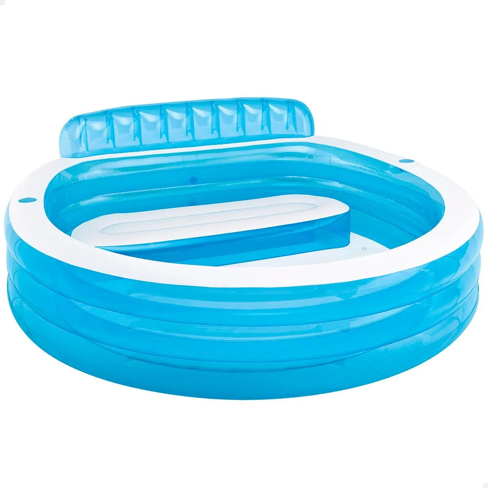 Intex Kjent Med Stolpebasseng unisex, Blue, 640L-Fra 3Y Intex Kjent Med Stolpebasseng unisex, Blue, 640L-Fra 3Y