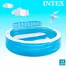 Intex Kjent Med Stolpebasseng unisex, Blue, 640L-Fra 3Y