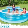 Intex Kjent Med Stolpebasseng unisex, Blue, 640L-Fra 3Y