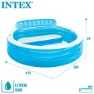 Intex Kjent Med Stolpebasseng unisex, Blue, 640L-Fra 3Y