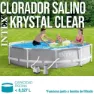 Intex Krystal Clear Saltklorinator For Bassenger Opptil 8.3 M³ unisex, Grey, One Size
