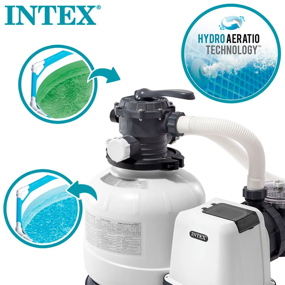 Intex Krystal Clear Sandfilterpumpe 10 500 L/t unisex, One size