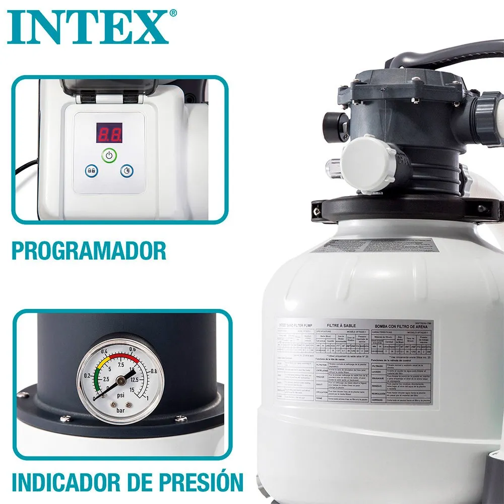 Intex Krystal Clear Sandfilterpumpe 10 500 L/t unisex, One size