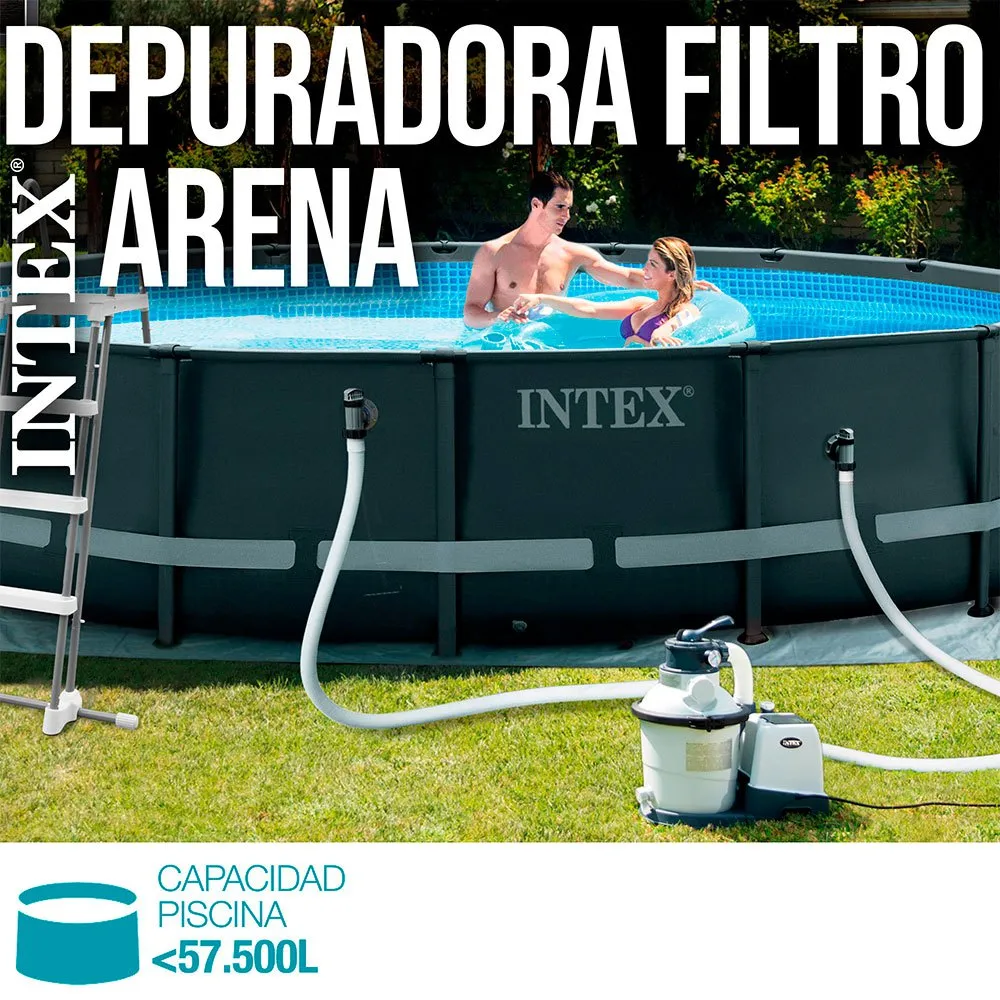 Intex Krystal Clear Sandfilterpumpe 10 500 L/t unisex, One size