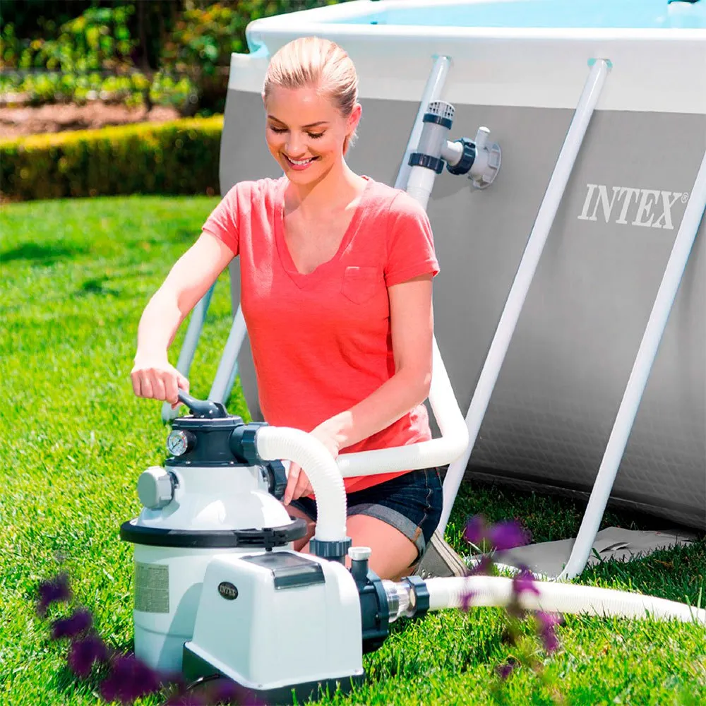 Intex Krystal Clear Sandfilterpumpe 12 000 L/t unisex, One size