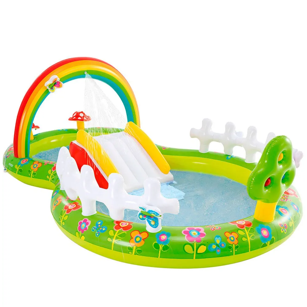 Intex Leikesenter For Hagen Med Sklie Og Basseng unisex, Multicolour, 290 x 180 x 104cm