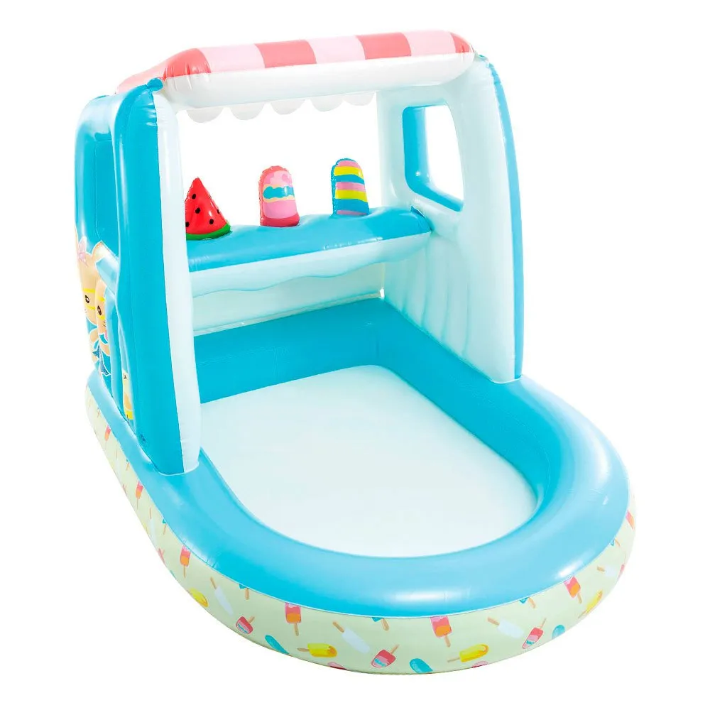 Intex Leikesenter Med Iskrembar Og 3 Iskrem-basseng unisex, Multi, 102 x 127 x 99cm Intex Leikesenter Med Iskrembar Og 3 Iskrem-basseng unisex, Multi, 102 x 127 x 99cm