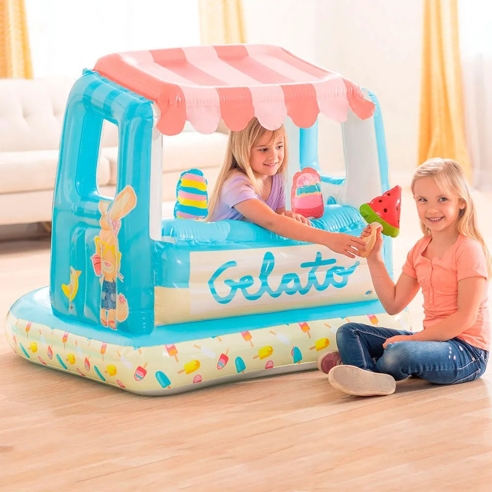 Intex Leikesenter Med Iskrembar Og 3 Iskrem-basseng unisex, Multi, 102 x 127 x 99cm Intex Leikesenter Med Iskrembar Og 3 Iskrem-basseng unisex, Multi, 102 x 127 x 99cm