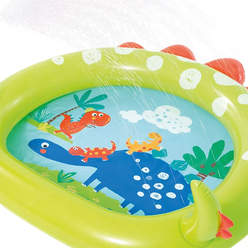 Intex Liten Dinosaur Oppblåsbar Svømmebasseng 119x109x66 Cm, Multicolor, One Size Intex Liten Dinosaur Oppblåsbar Svømmebasseng 119x109x66 Cm, Multicolor, One Size