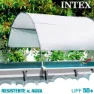 Intex Markise Med Uv50-beskyttelse For Metallrammebasseng unisex, White, One Size