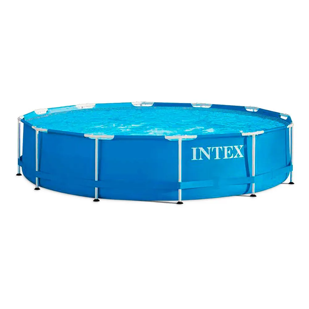 Intex Metal Frame Round+filter Basseng unisex Intex Metal Frame Round+filter Basseng unisex