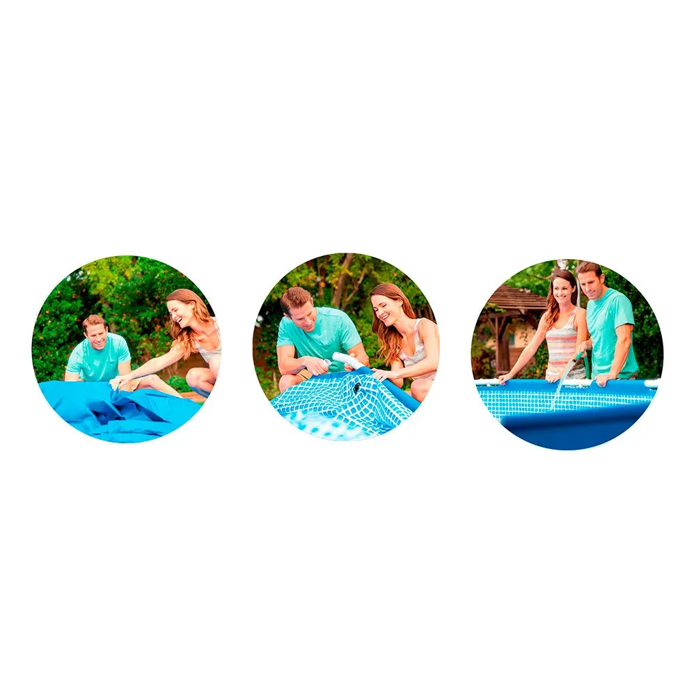 Intex Metal Frame Round+filter Basseng unisex Intex Metal Frame Round+filter Basseng unisex