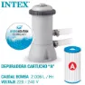 Intex Metallramme Med Bassengpumpe Med Patronfilter 450x220x84 Cm unisex, Blue, 450 x 220 x 84cm