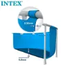 Intex Metallramme Med Bassengpumpe Med Patronfilter 450x220x84 Cm unisex, Blue, 450 x 220 x 84cm