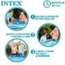 Intex Metallrammebasseng Til Strand 305x76 Cm, Blue, 305 x 76cm