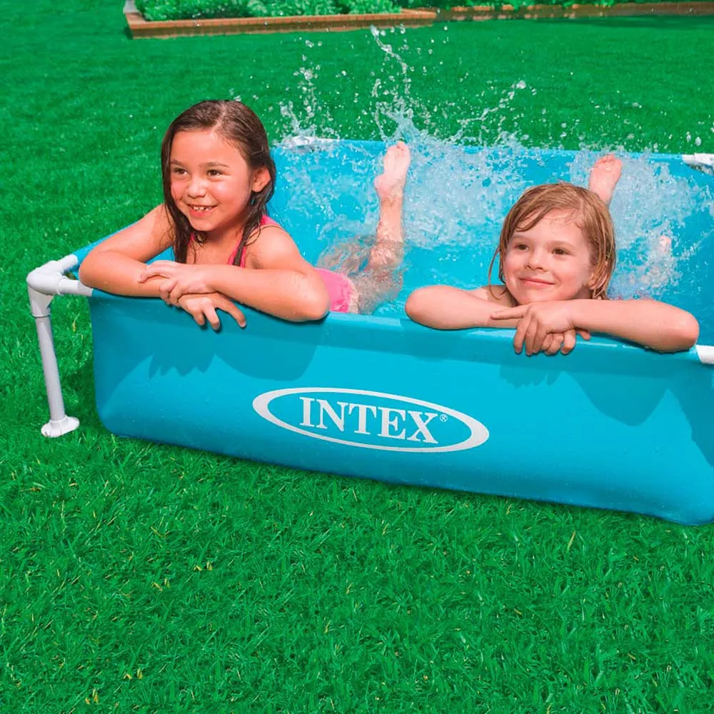 Intex Mini Frame Basseng, Blue, Fra 24MON Intex Mini Frame Basseng, Blue, Fra 24MON