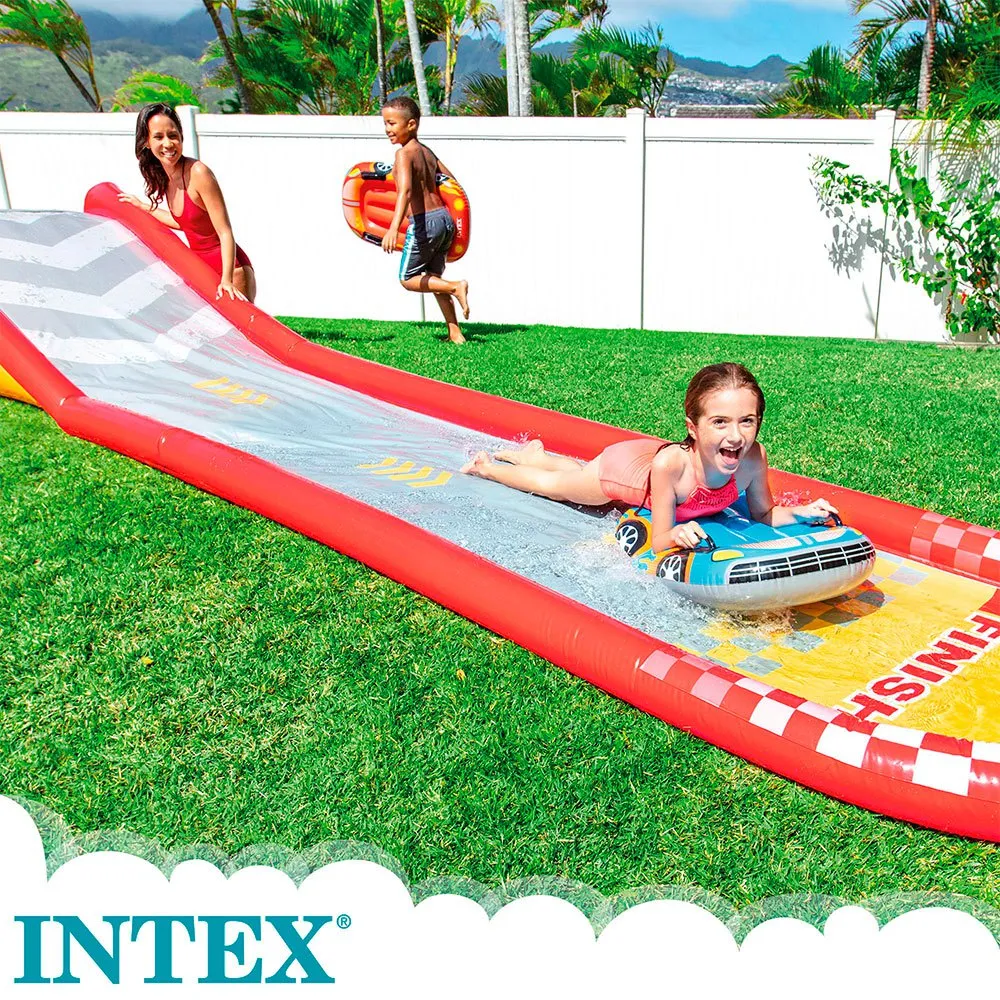Intex Morsom Sklie-bane 561x119x79 Cm unisex, Multicolour, 561 x 119 x 79cm