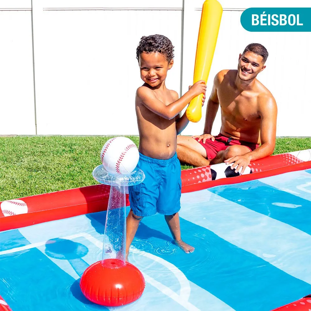 Intex Multisports Oppblåsbar Lekeplass 325x267x102 Cm unisex, Multicolour, 325 x 267 x 102cm Intex Multisports Oppblåsbar Lekeplass 325x267x102 Cm unisex, Multicolour, 325 x 267 x 102cm