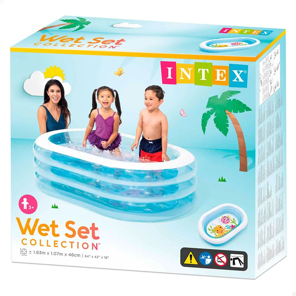 Intex My Sea Friends Basseng unisex, Blue / white, 230L