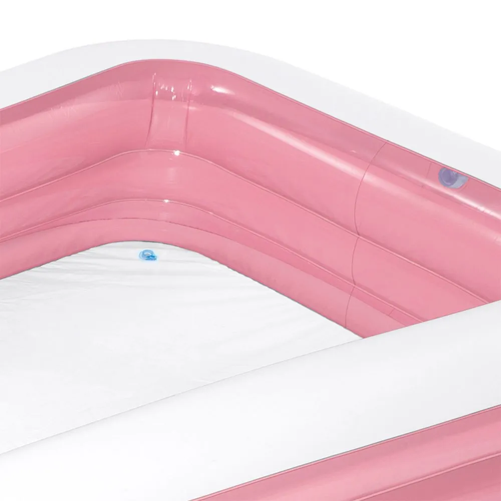 Intex Oppblåsbar Basseng For Barn 305x183x56 Cm, Pink, One Size Intex Oppblåsbar Basseng For Barn 305x183x56 Cm, Pink, One Size