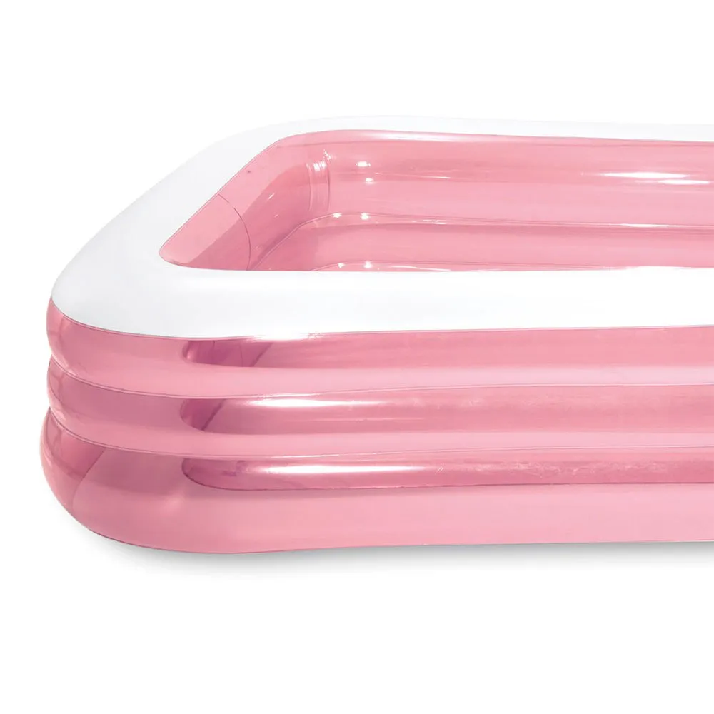 Intex Oppblåsbar Basseng For Barn 305x183x56 Cm, Pink, One Size Intex Oppblåsbar Basseng For Barn 305x183x56 Cm, Pink, One Size