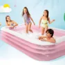 Intex Oppblåsbar Basseng For Barn 305x183x56 Cm, Pink, One Size