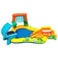 Intex Oppblåsbar Dinosaurus Lekeplass unisex
