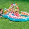 Intex Oppblåsbar Godterisone Lekeplassbasseng unisex, Multicolor, 295 x 191 x 130cm