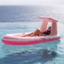 Intex Pink Paradise 244x119x97 Cm Luftmadrass For Basseng unisex, Pink / white, One Size