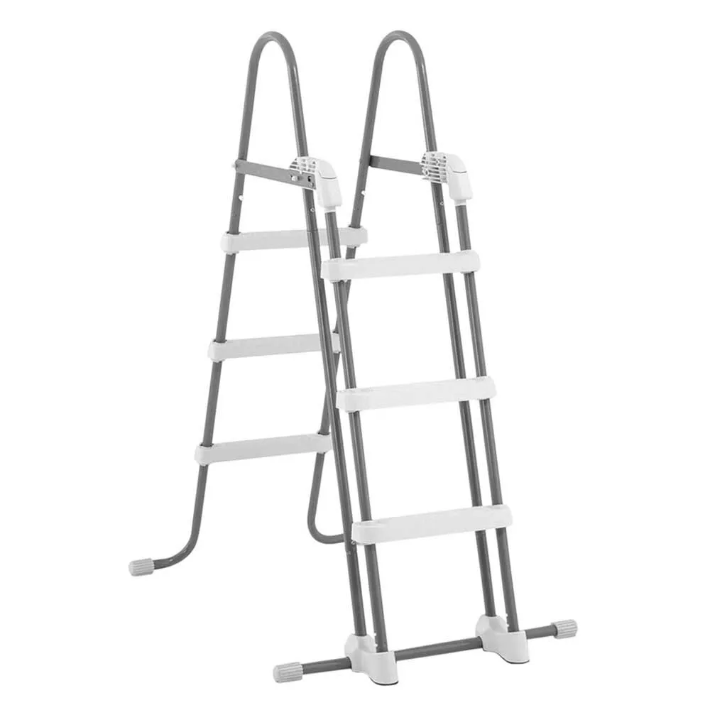 Intex Prism 488x244x107 Cm Stål Rektangulært Over Bakken Basseng Med Ramme unisex, Grey / blue, 10874L